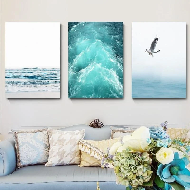 Coastal Waves Canvas Collection -