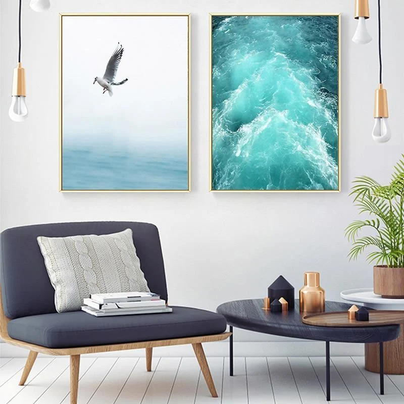 Coastal Waves Canvas Collection -