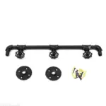 Coat_Rack_-_Black_-_Industrial_Style_-_Suitable_for_Bags_and_Coats_-_up_to_30kg_-_-_tag1_-4183106 Coat Rack Black Industrial Style Suitable for Bags and Coats up to 30kg tag1
