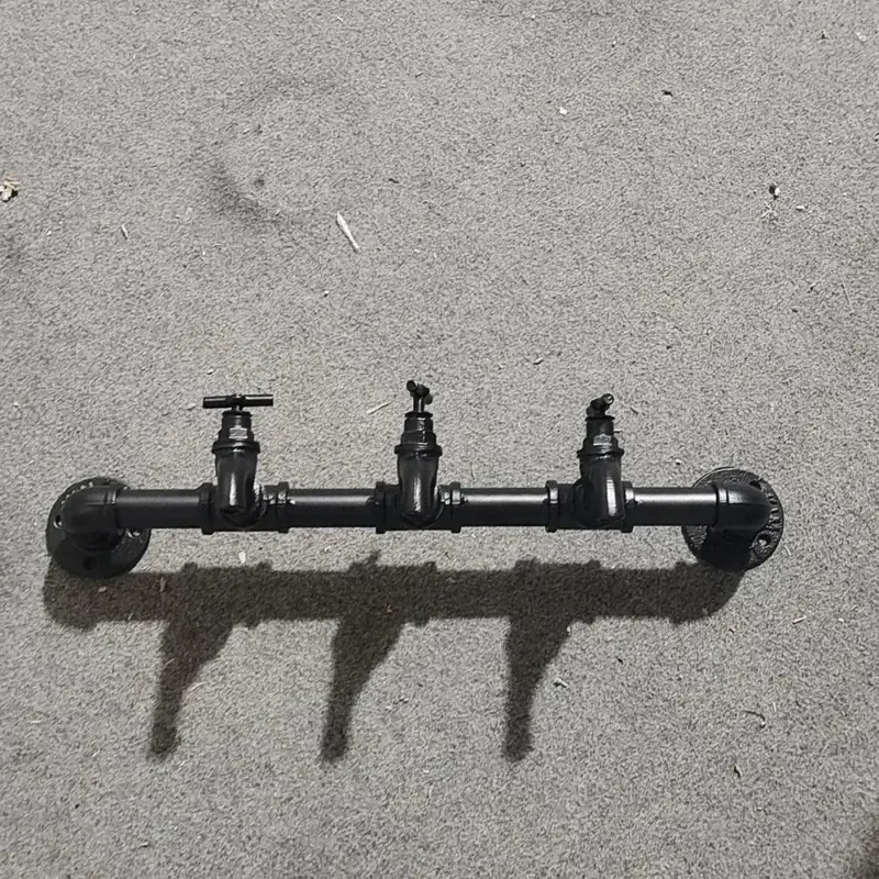 Coat Rack Black Industrial Style Suitable for Bags and Coats up to 30kg tag1
