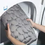 Cobblestone Memory Foam Bath Mat tag1