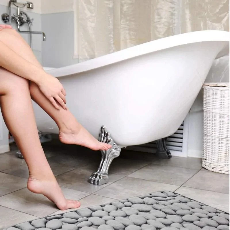 Cobblestone Memory Foam Bath Mat -  - #tag1#
