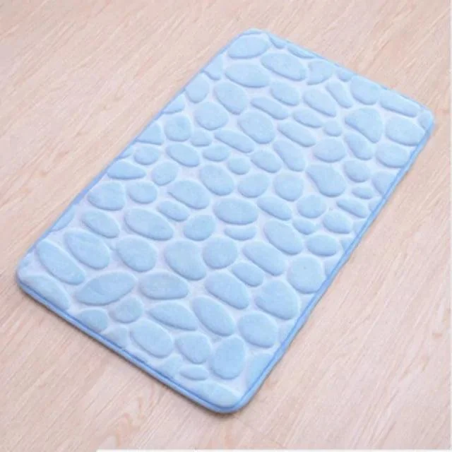 Cobblestone Memory Foam Bath Mat -  - #tag1#
