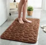 Cobblestone Memory Foam Bath Mat tag1