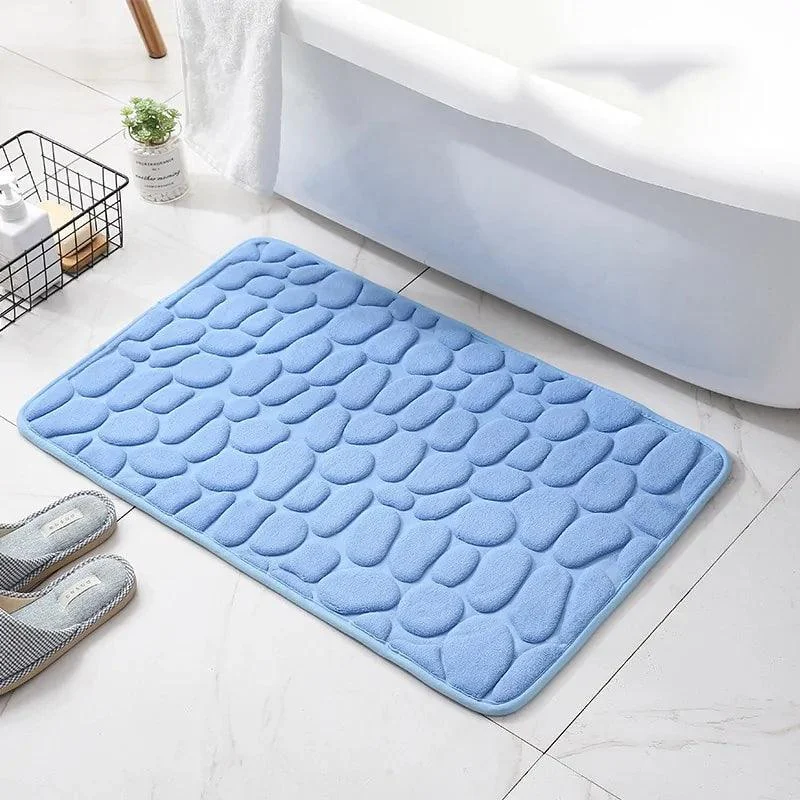 Cobblestone Memory Foam Bath Mat -  - #tag1#