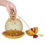 Cock_Shaped_Wild_Bird_Outdoor_Garden_Feeder_-_Whimsical_Fun_Addition_to_Your_Garden_-_-4160693 Cock Shaped Wild Bird Outdoor Garden Feeder Whimsical Fun Addition to Your Garden