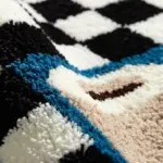Coffee Checkered Mat tag1