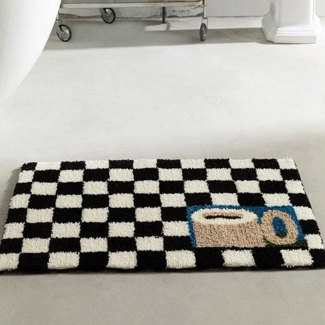 Coffee Checkered Mat -  - #tag1#