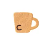 Coffee_Cup_Shape_Wool_Felt_Coaster_-_-4160879 Coffee Cup Shape Wool Felt Coaster