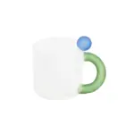 Coffee Mug With Contrasting Chunky Handle tag1