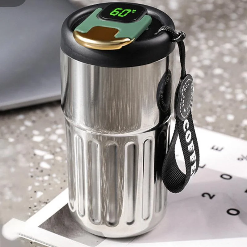Coffee Thermos With Temperature Display -  - #tag1#