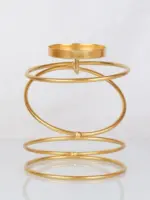 Coil Metal Candle Holders