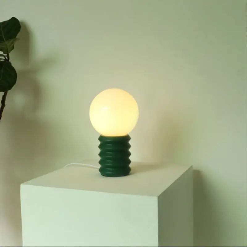 Coil Shape Atmosphere Table Lamp