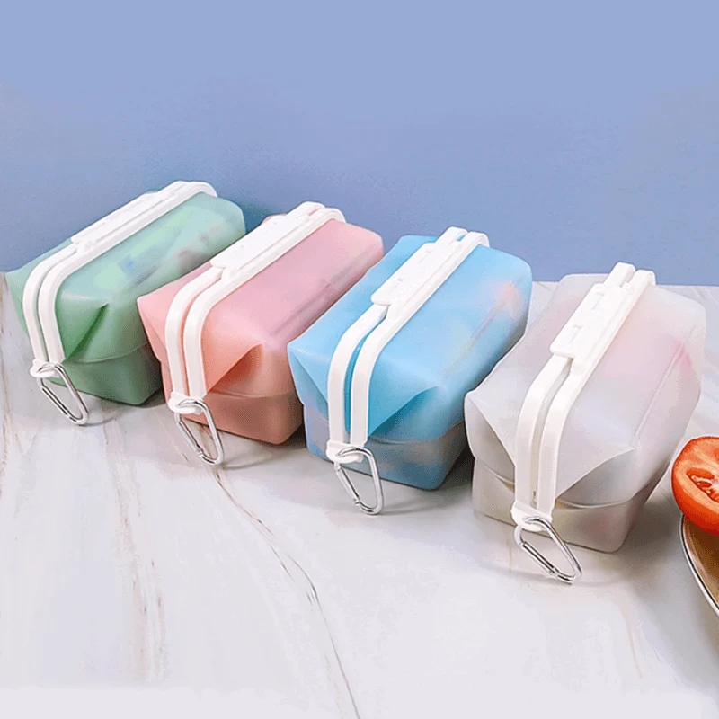 Collapsible Silicone Food Storage Box -  - #tag1#