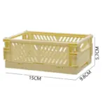 Collapsible Storage Organiser Crate Boxes tag1