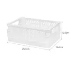 Collapsible Storage Organiser Crate Boxes tag1