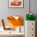 Cololred Acrylic Book Stand Storage Shelf