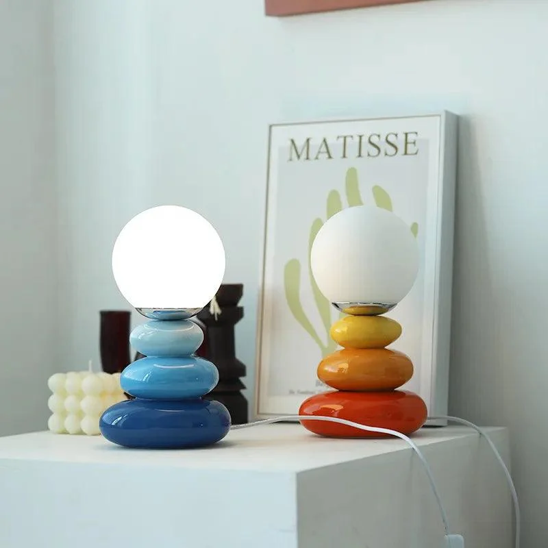 Cololred Ceramic Table Lamp -