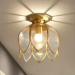 Colonial_Brass_Flower_Ceiling_Lamp_with_Crystal_Clear_Shades_-_-_tag1_-4184238 Colonial Brass Flower Ceiling Lamp with Crystal Clear Shades tag1
