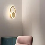 ColorLicht_-_Modern_LED_wall_lamp_in_leaf_shape_with_3_interchangeable_colors_-_-_tag1_-4181038 ColorLicht Modern LED wall lamp in leaf shape with 3 interchangeable colors tag1