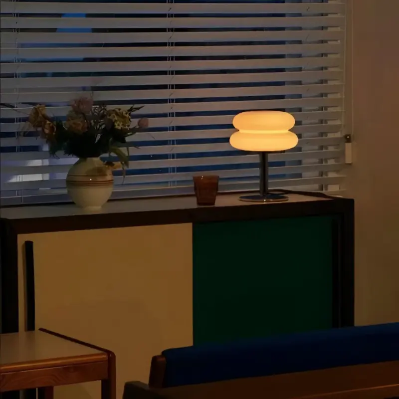 ColorLux Lamp Elegant Glass Table Lamp for a Lively Room Atmosphere tag1
