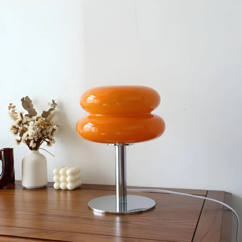 ColorLux Lamp Elegant Glass Table Lamp for a Lively Room Atmosphere tag1