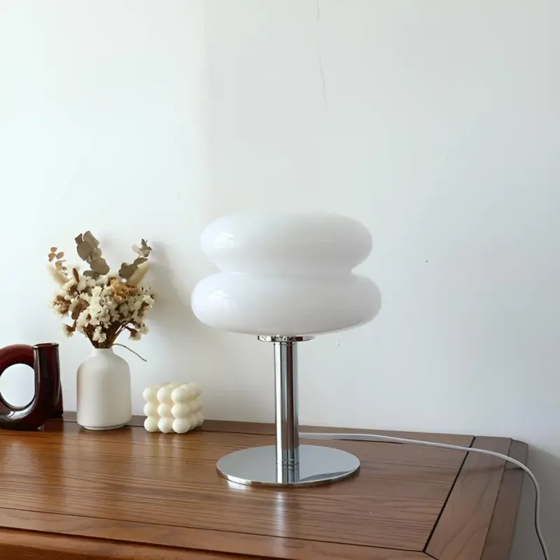 ColorLux Lamp Elegant Glass Table Lamp for a Lively Room Atmosphere tag1