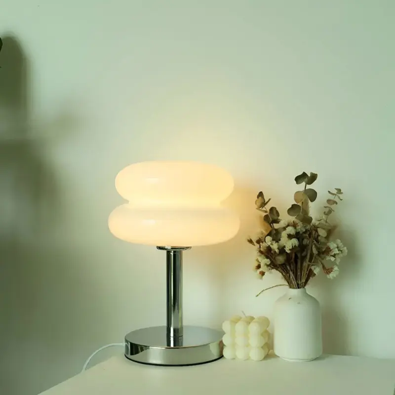 ColorLux Lamp Elegant Glass Table Lamp for a Lively Room Atmosphere tag1