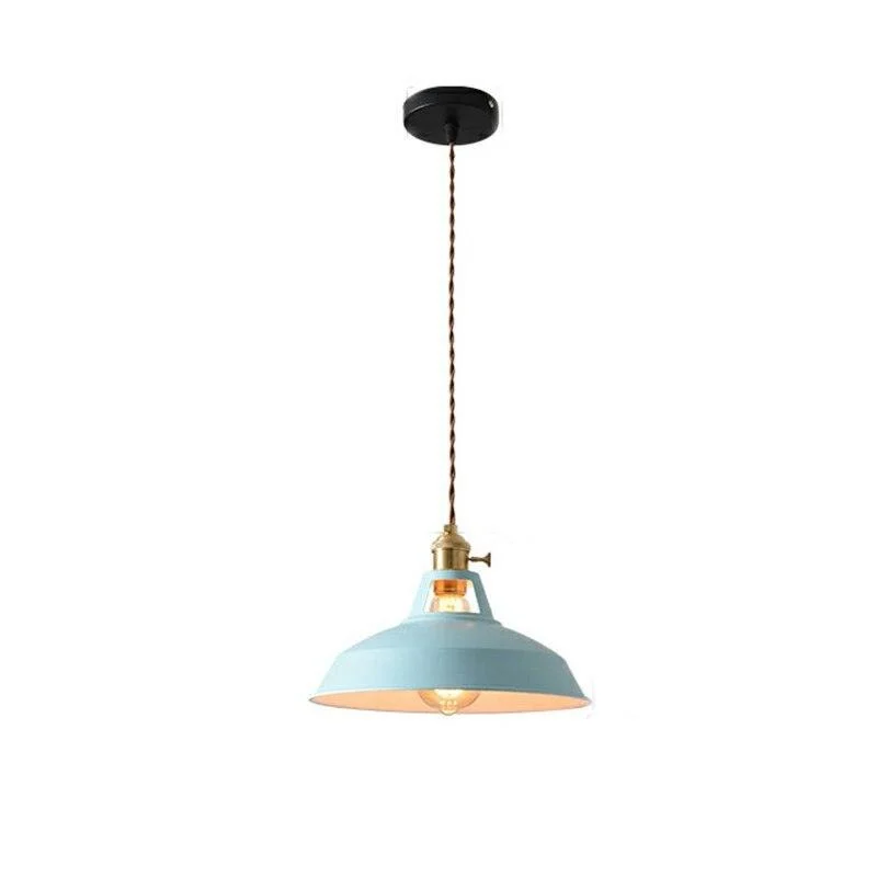 ColorVibe Stylish LED Metal Pendant Lamp for Colorful Bedrooms -  - #tag1#