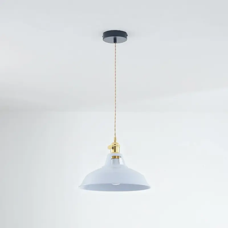 ColorVibe Stylish LED Metal Pendant Lamp for Colorful Bedrooms tag1