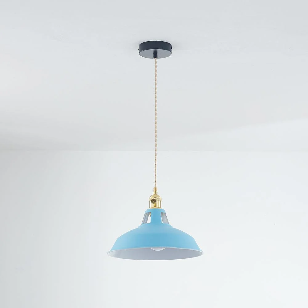 ColorVibe Stylish LED Metal Pendant Lamp for Colorful Bedrooms -  - #tag1#