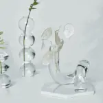 Color Glass Twisted Candlestick Holder tag1
