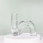 Color Glass Twisted Candlestick Holder tag1