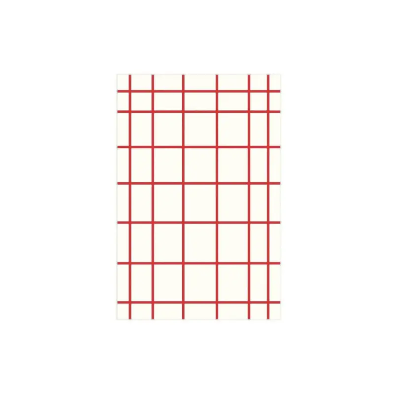 Color Irregular Plaid Pattern Area Carpet Rug
