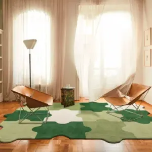 Color Puzzle Design Rug
