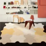 Color Puzzle Design Rug