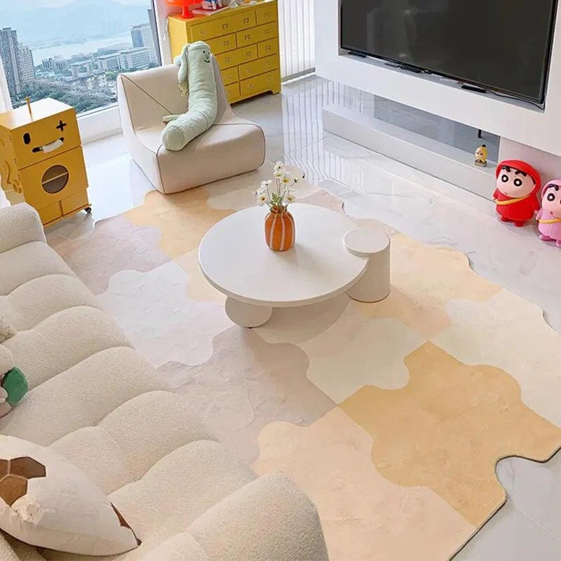 Color Puzzle Design Rug -