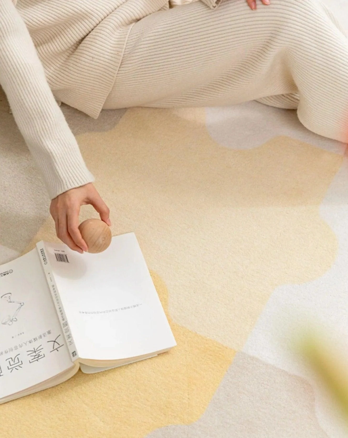 Color Puzzle Design Rug -