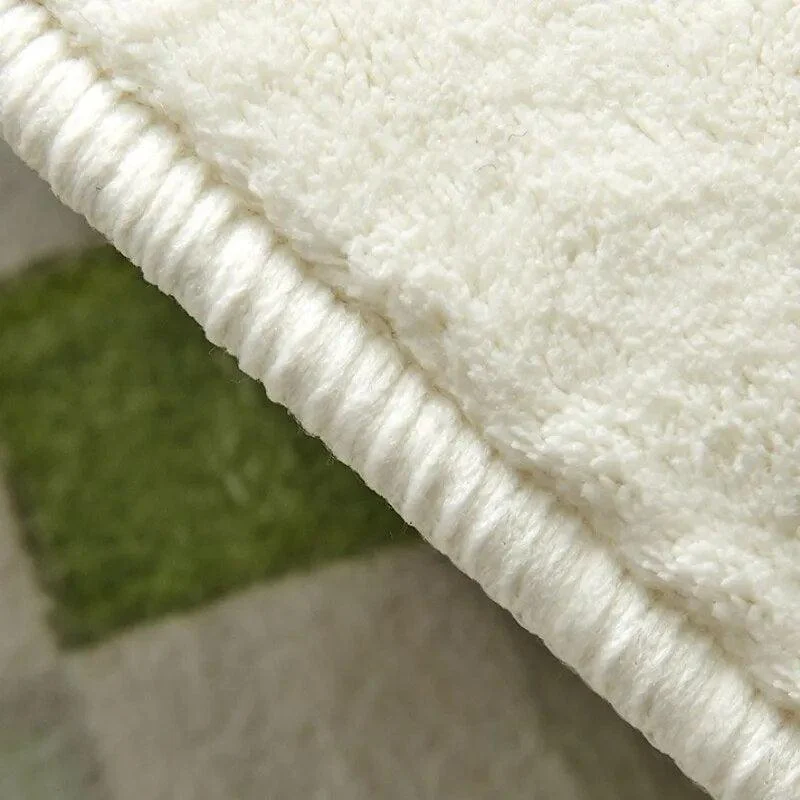 Color Puzzle Design Rug -