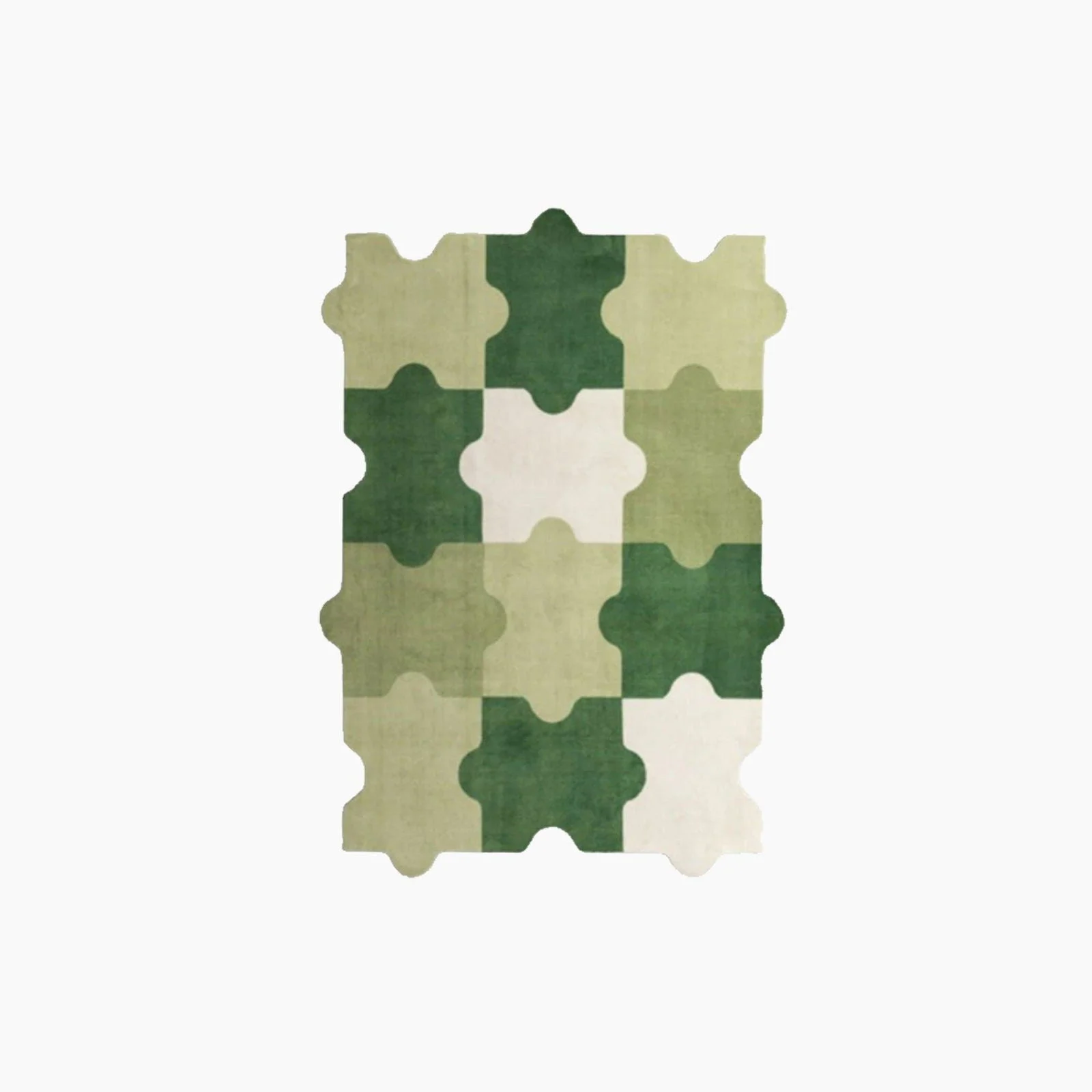 Color Puzzle Design Rug -