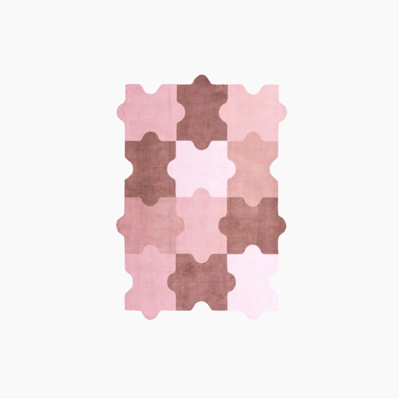 Color Puzzle Design Rug -