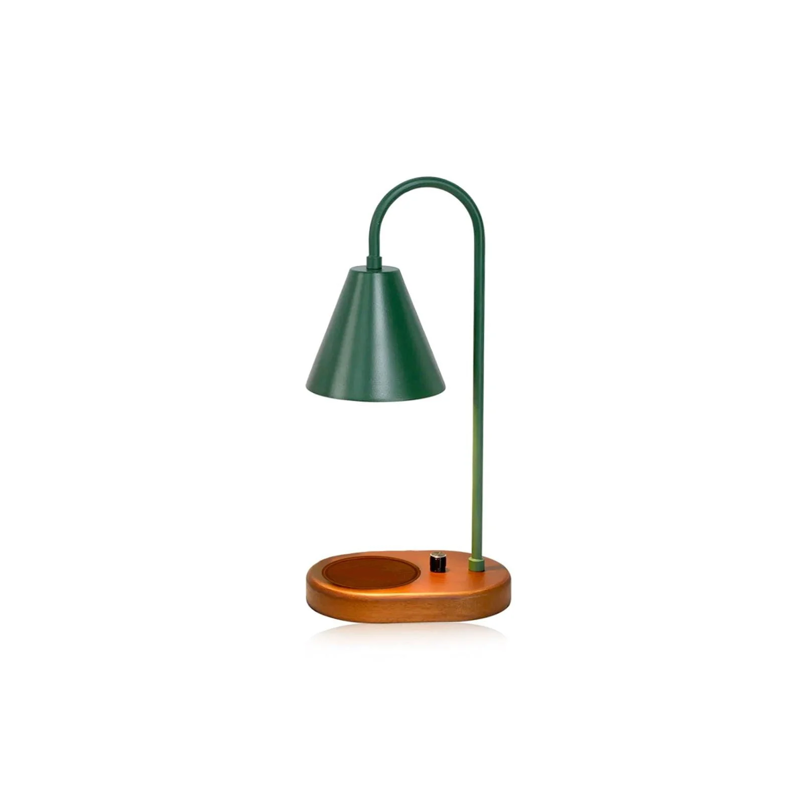 Color Sleek Bar with Wood Base Candle Warmer -
