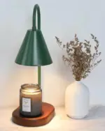Color Sleek Bar with Wood Base Candle Warmer