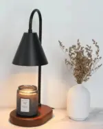 Color Sleek Bar with Wood Base Candle Warmer