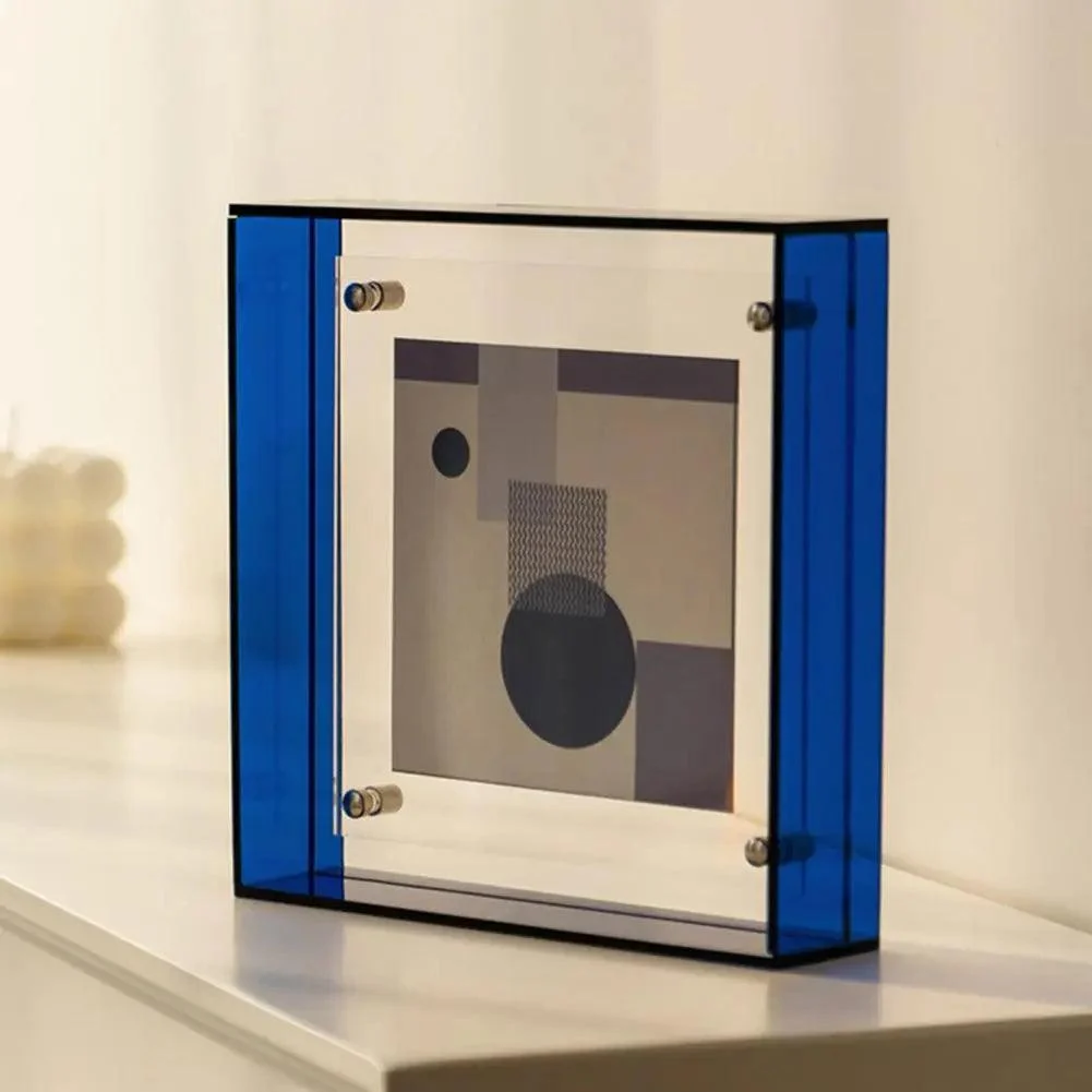 Colored Acrylic Photo Frame -