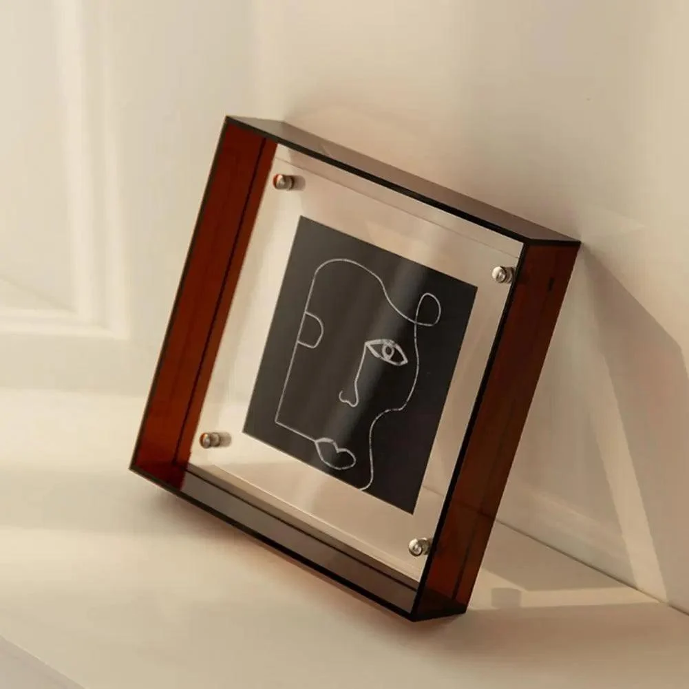 Colored Acrylic Photo Frame -