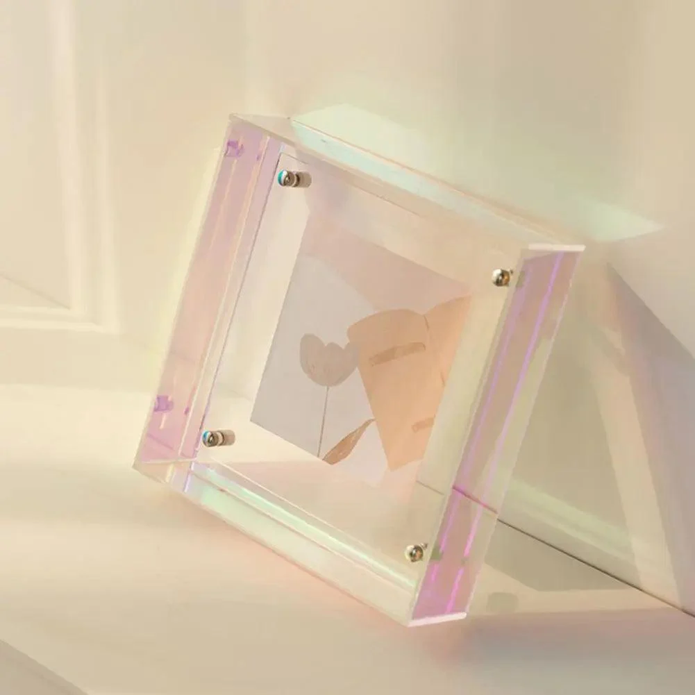Colored Acrylic Photo Frame -