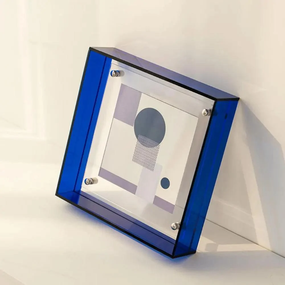 Colored Acrylic Photo Frame -