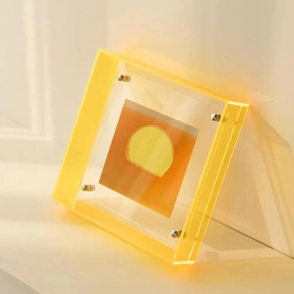 Colored Acrylic Photo Frame -