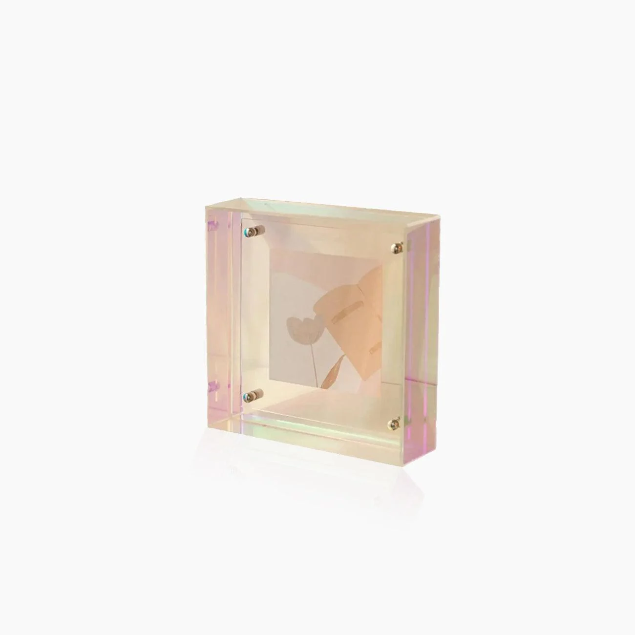 Colored Acrylic Photo Frame -